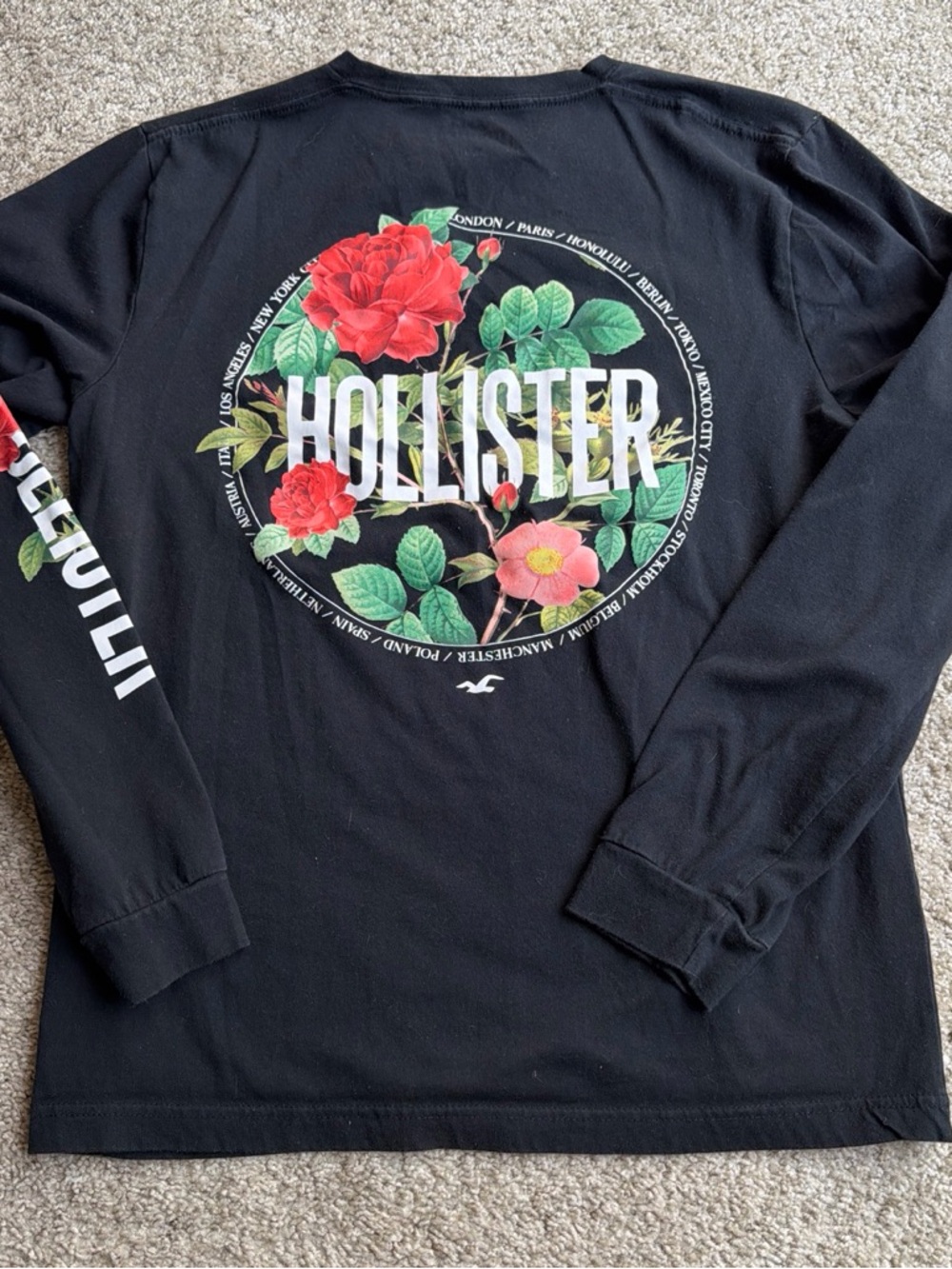 Hollister Black Long Sleeve